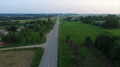 Flying Over Country Road 2