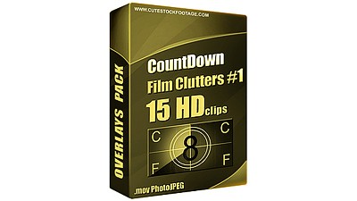 Countdown Film Clutters Pack 1 (15 in 1)