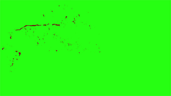 Hd Blood Burst Motion Blur Green Screen 40