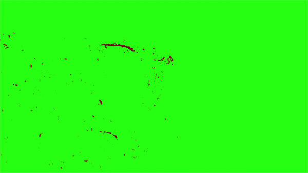 Hd Blood Burst Motion Blur Green Screen 57