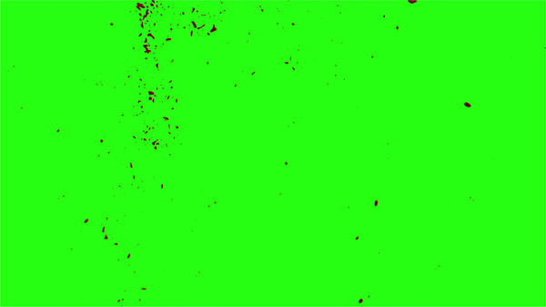 Hd Blood Burst Motion Blur Green Screen 64